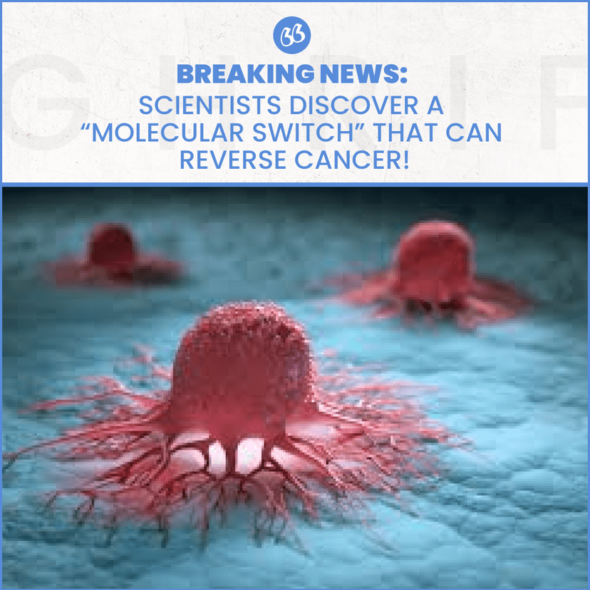 Scientists Discover Molecular Switch That Could Reverse Cancer